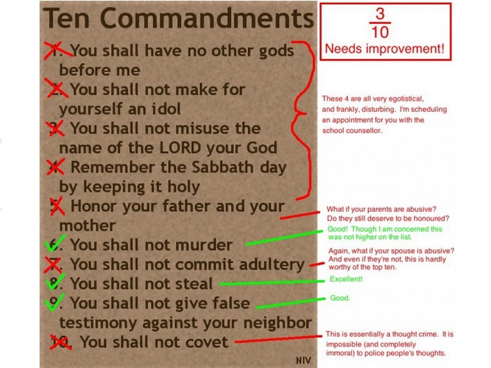 10 Commandments Suck featured